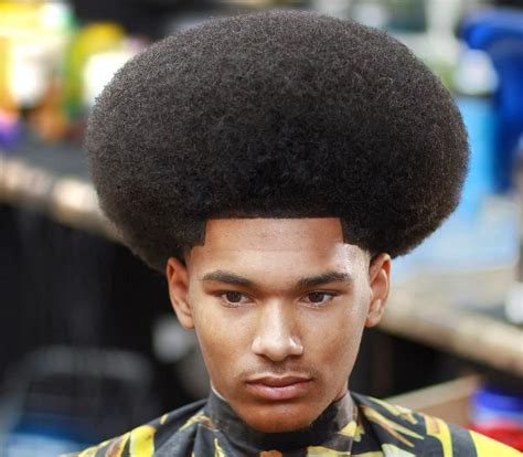 afro styles male